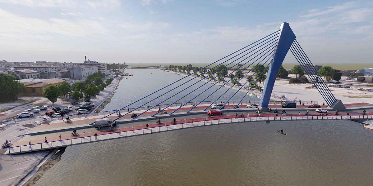 Nuevo paso para que el puente que unirá La Pescadería con Valdelagrana sea una realidad