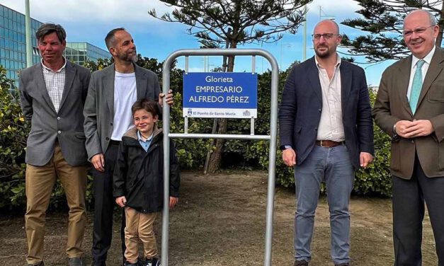 El Puerto dedica una de las rotondas de su Polígono Las Salinas de Poniente al empresario Alfredo Pérez