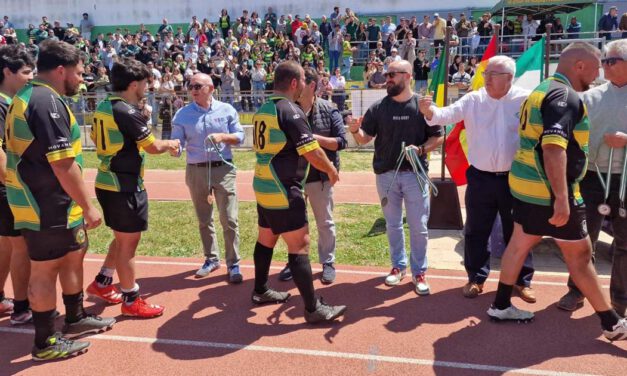 El Club de Rugby Atlético Portuense, subcampeón tras caer en la final andaluza de rugby