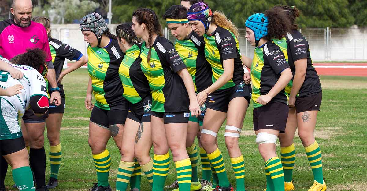 El CRAP femenino juega este domingo su último partido de la liga territorial de rugby XV