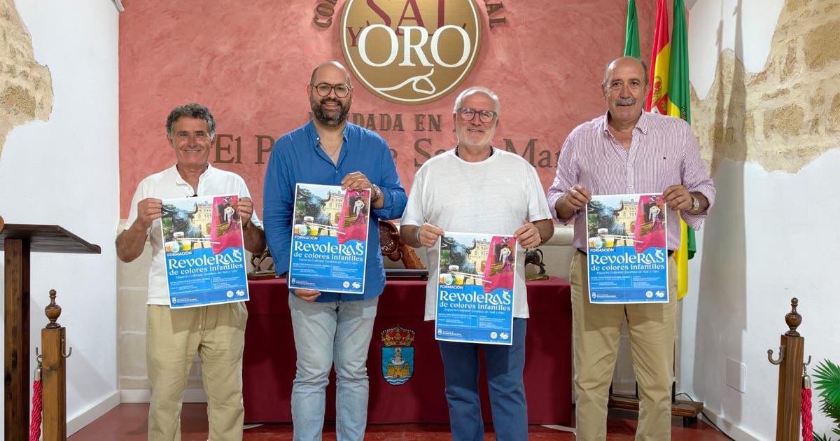 Un taller infantil de revoleras de colores reunirá a 25 menores en la Plaza de Toros