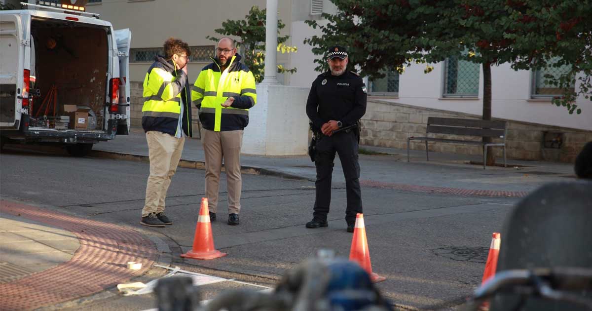 Nueva fase de mejora de pasos de peatones dentro de la campaña municipal de seguridad vial