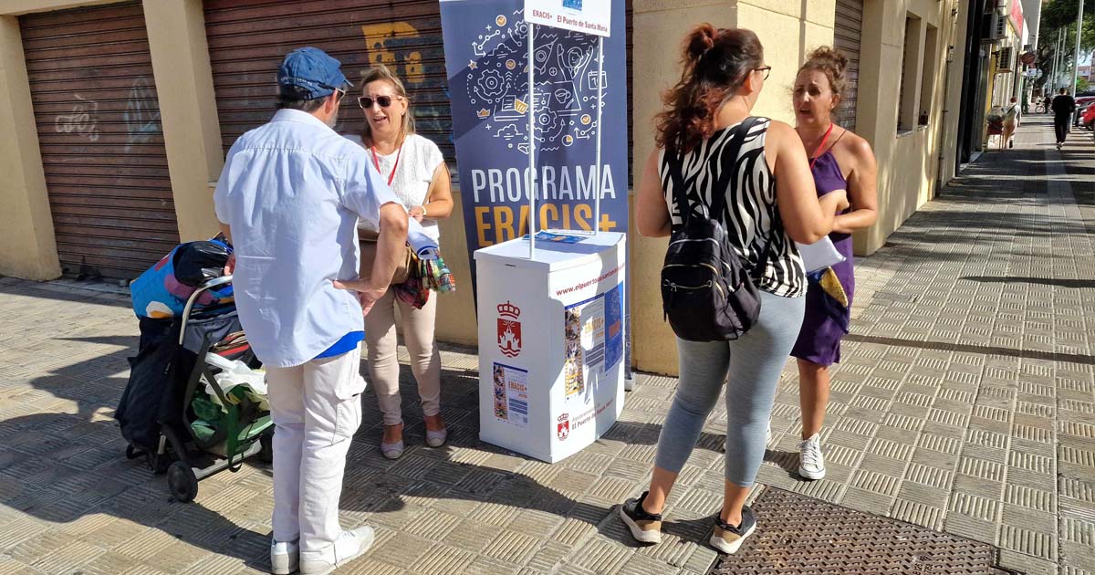 Un stand informativo acercará la Estrategia ERACIS+ a la ciudadanía en la Plaza de la Uva Palomino