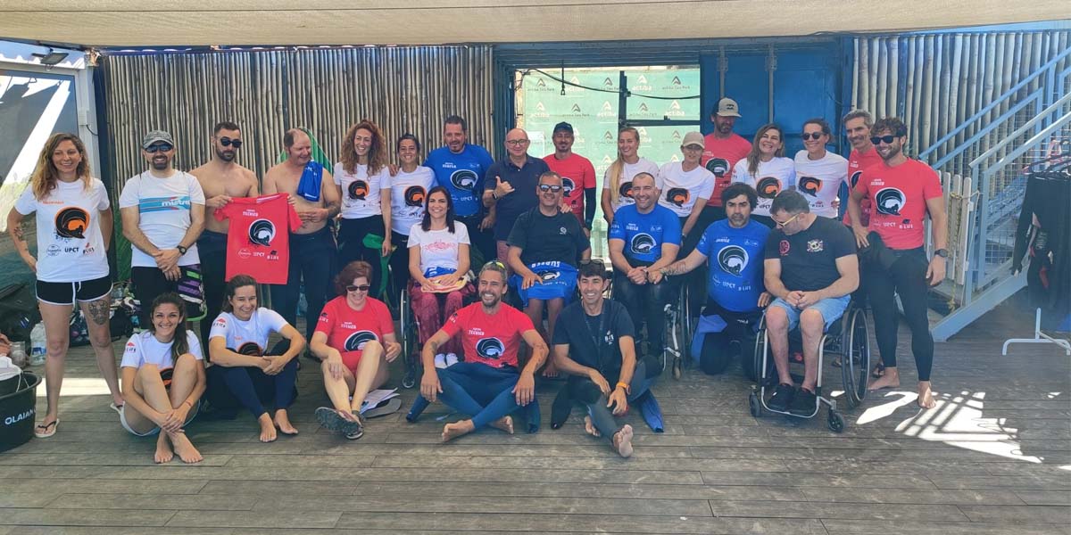 El surf inclusivo vuelve a conquistar Las Redes con una jornada de integración y sonrisas compartidas
