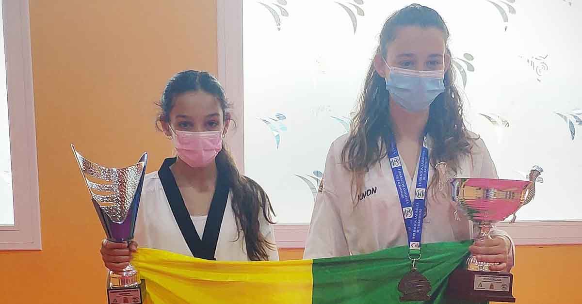 Gema Gálvez, del club Lee Puerto de Taekwondo, campeona Andalucía cadete