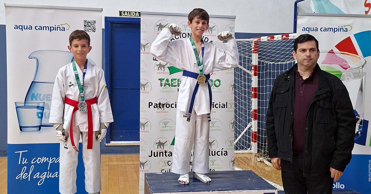 El taekwondo portuense brilla en el campeonato andaluz con varios podios