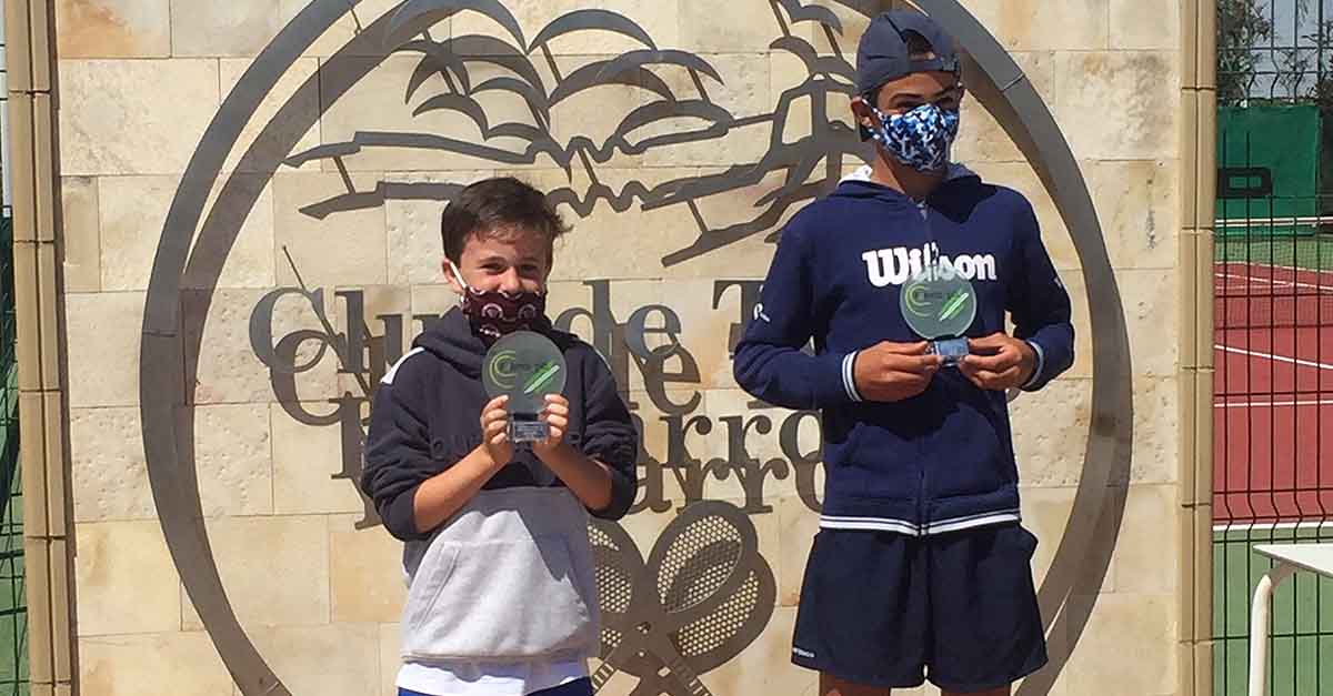 Buena participación de Louis d'Auzac en los campeonatos de Diputación de Alevín en La Barrosa