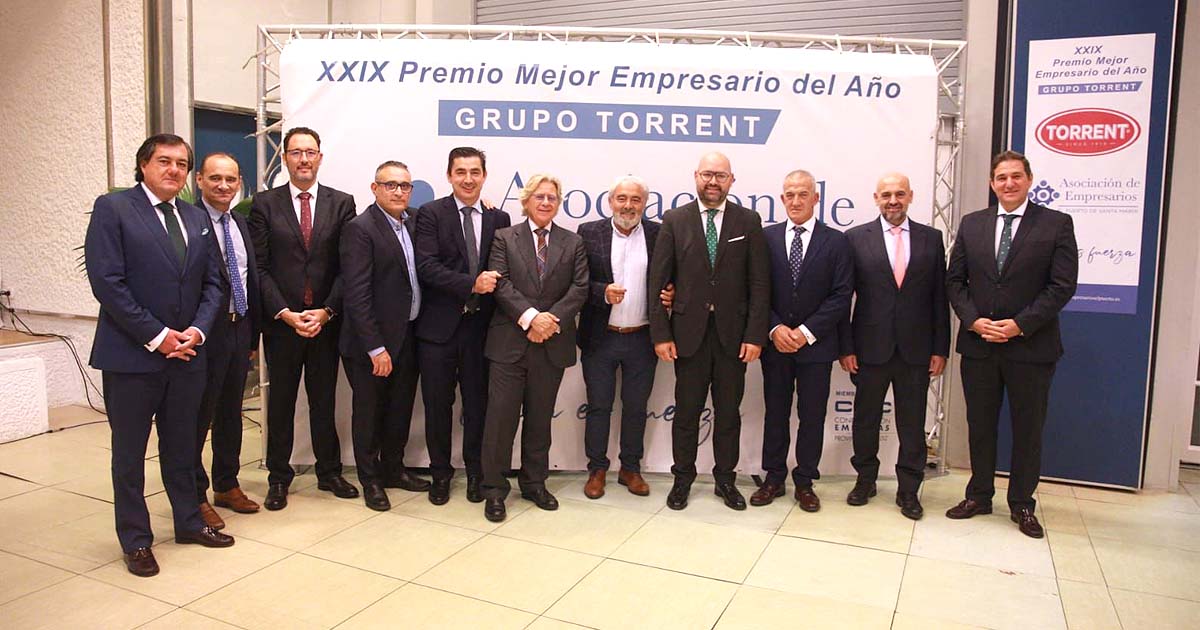 La Gala Anual de la Asociación de Empresarios de El Puerto reconoce la trayectoria del Grupo Torrent