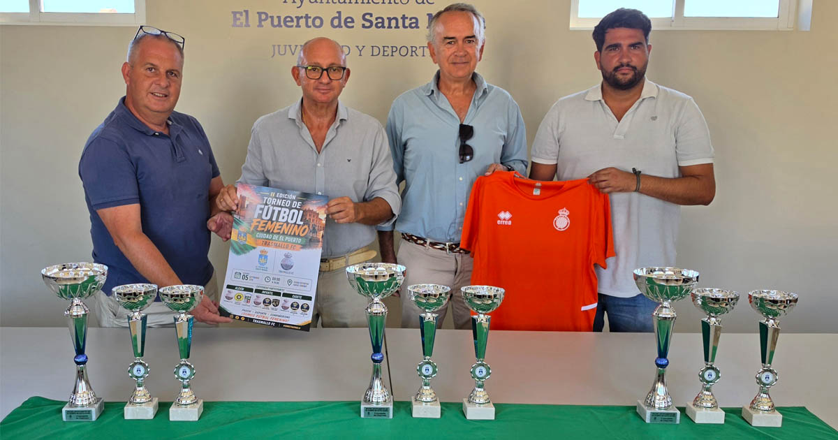 Más de 150 jugadoras se darán cita en el II Torneo de Fútbol Femenino Ciudad de El Puerto