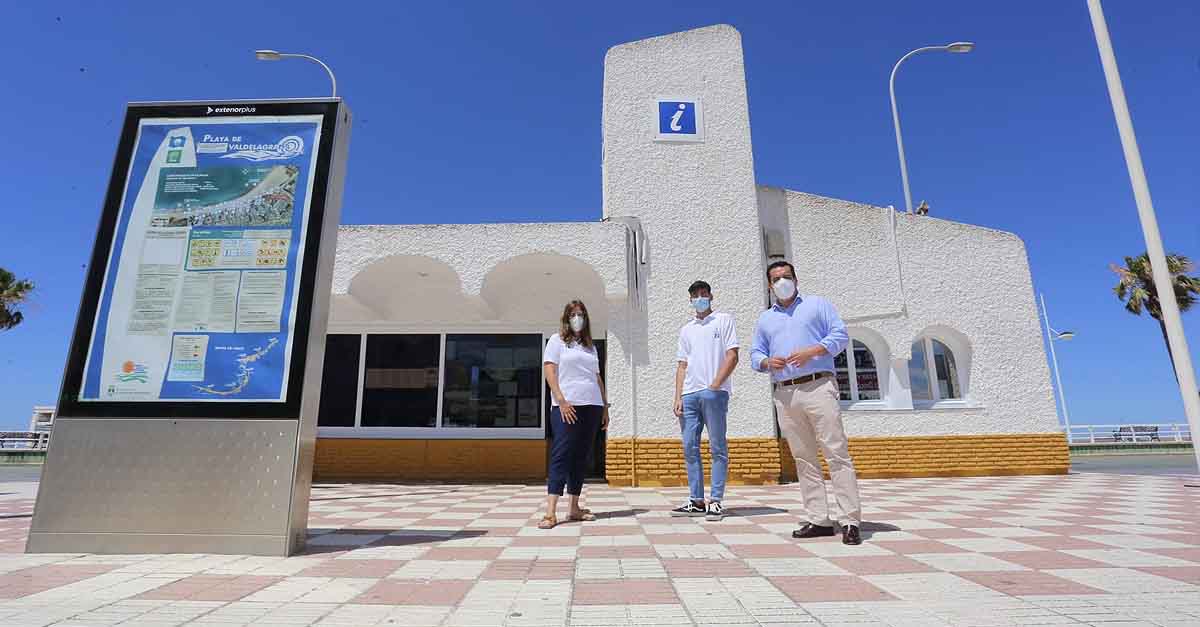 La oficina de Turismo Playa de Valdelagrana abre sus puertas hasta el próximo 15 de septiembre