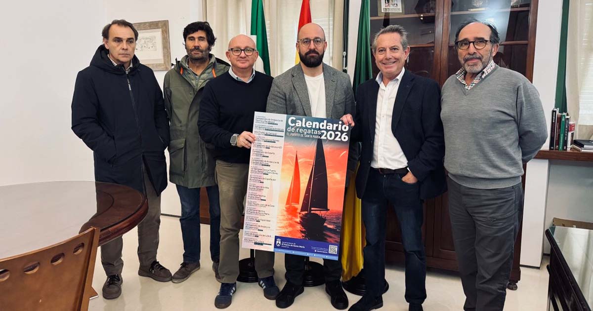 Más de veinte regatas situarán a El Puerto en el circuito náutico nacional e internacional durante 2026