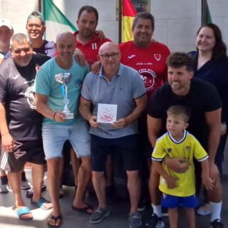 El tradicional Torneo de Veteranos Virgen del Carmen llena de fútbol y emoción la Ciudad Deportiva
