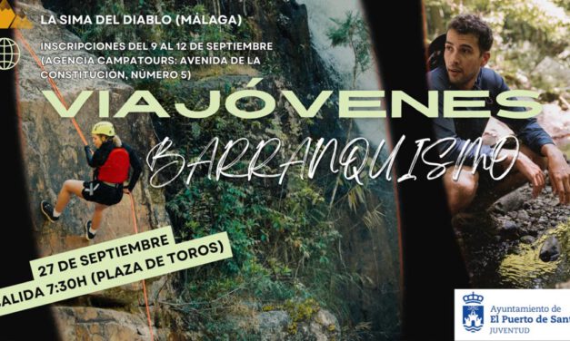 Juventud organiza salida de barranquismo en la Sima del Diablo