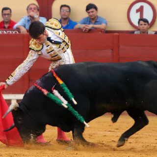El novillero portuense Víctor Barroso se enfrenta a los de Cebada Gago esta tarde en el Alfarero de Oro 2023
