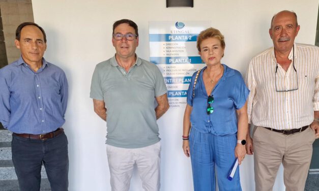 Arranca una ronda de visitas a empresas aeronáuticas con Utingal como primera parada