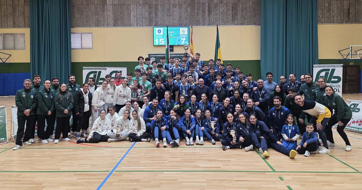 El voleibol andaluz sitúa a El Puerto como epicentro autonómico durante todo el fin de semana