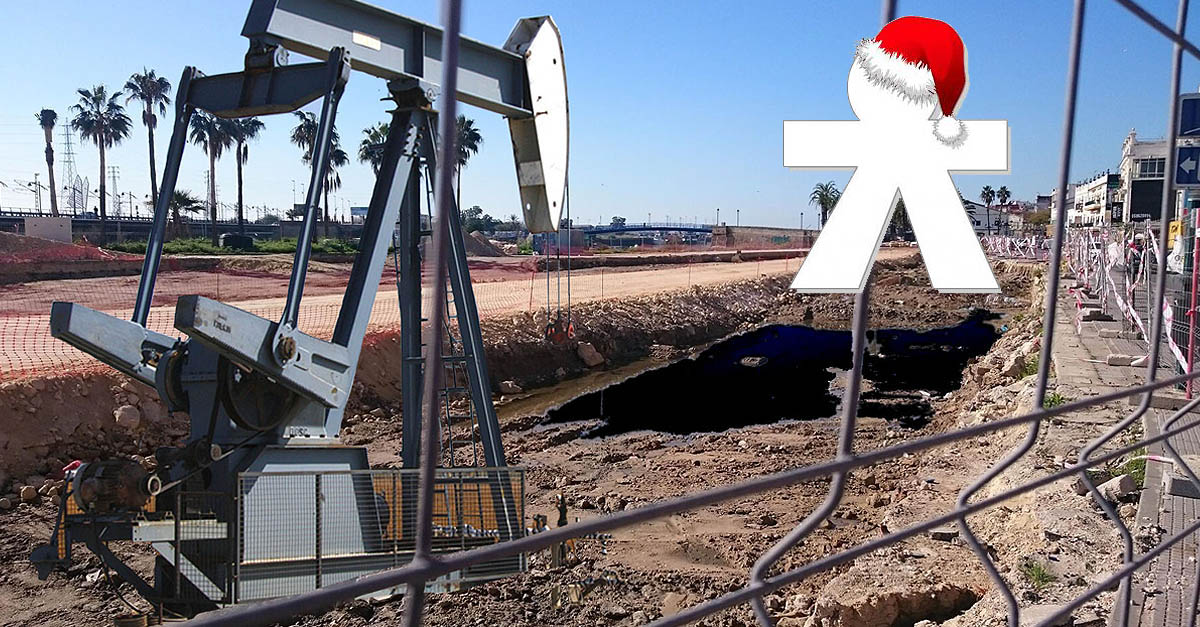 Ni petróleo en Pozos Dulces ni obra paralizada... Inocentada 2019