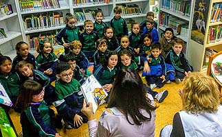 La Biblioteca se transforma en un castillo con tesoro