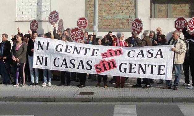 La PAH denuncia "la dejadez del gobierno en materia de vivienda"