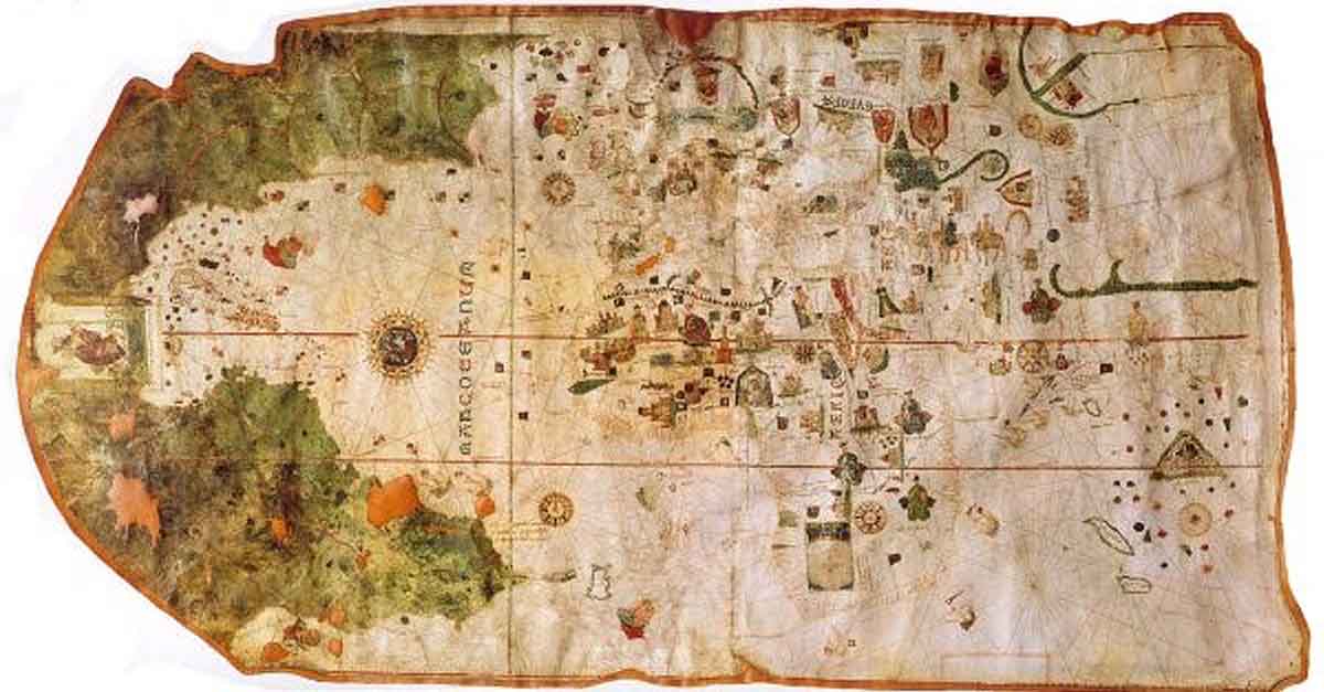 "El mapamundi más antiguo del mundo fue dibujado en El Puerto hace 520 años"
