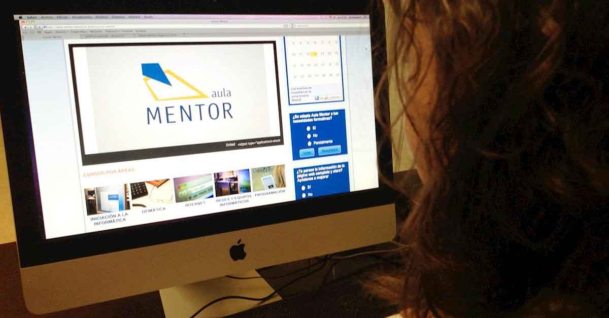 El Aula 'Mentor en Abierto' programa nuevos cursos para mayores de 18 años