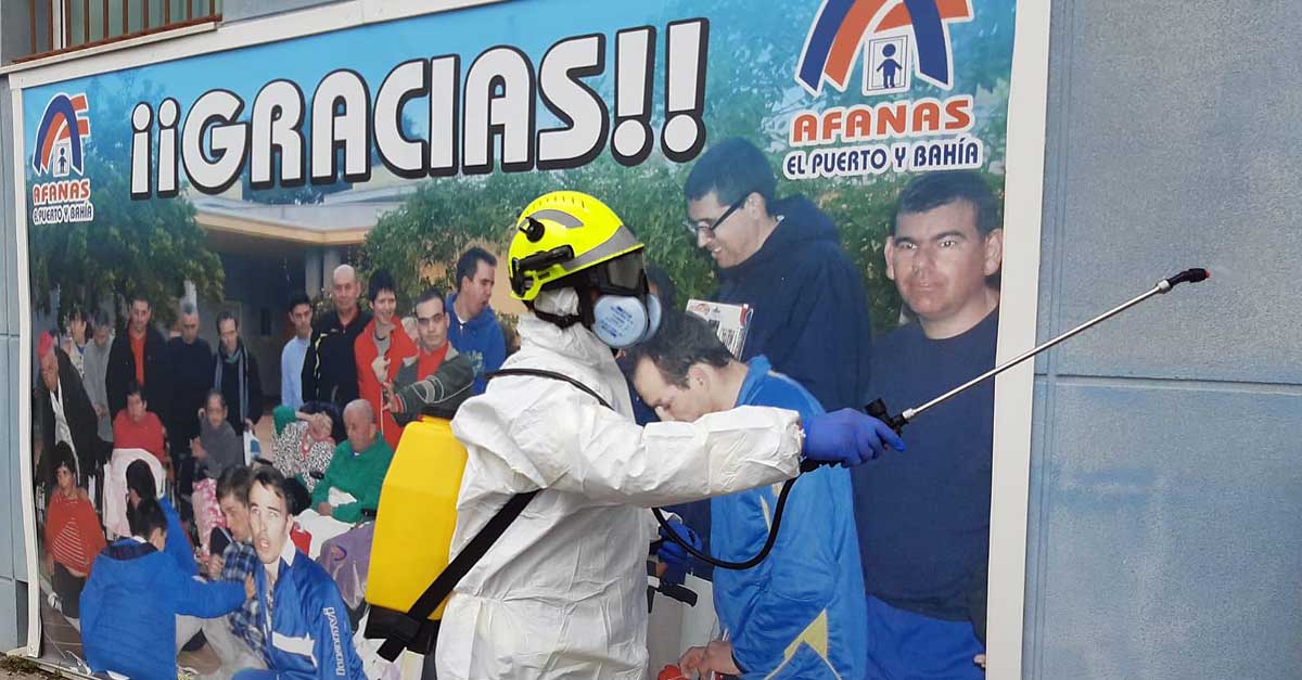 Bomberos realizan 200 actuaciones de desinfección en 26 localidades