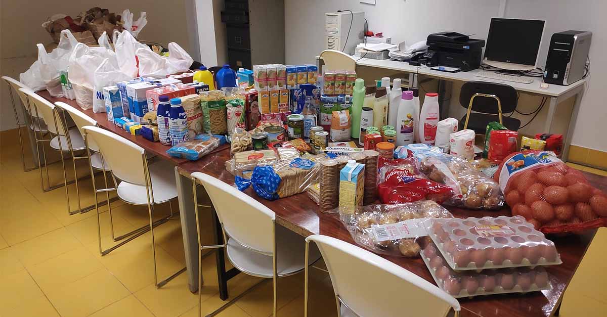 Los trabajadores de FCC donan alimentos al Convento del Espíritu Santo y al Centro de Emergencia