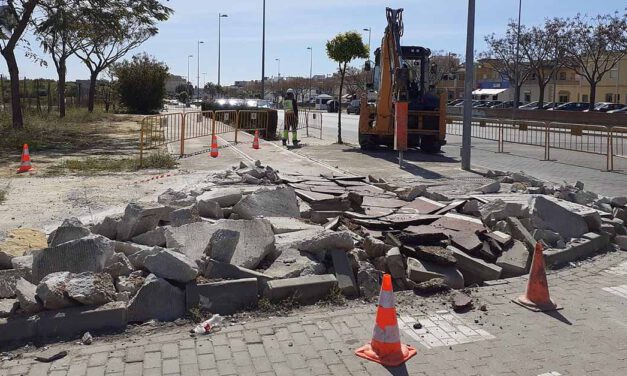 Mantenimiento Urbano retoma las obras de las rotondas de Las Nieves y Avenida de La Libertad