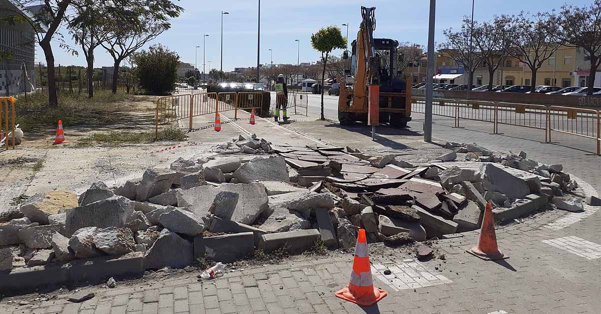 El PSOE aplaude el inicio de las obras en El Puerto tras el parón por la crisis