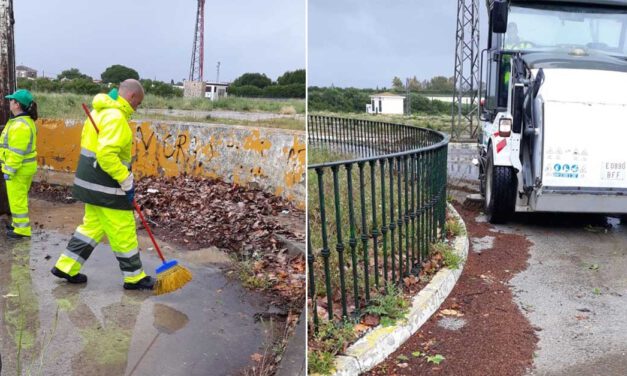 El Ayuntamiento realiza una limpieza integral del Recinto Ferial Las Banderas