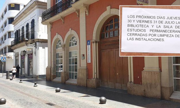 La Biblioteca Municipal, cerrada ante un contacto con contagio de Covid-19