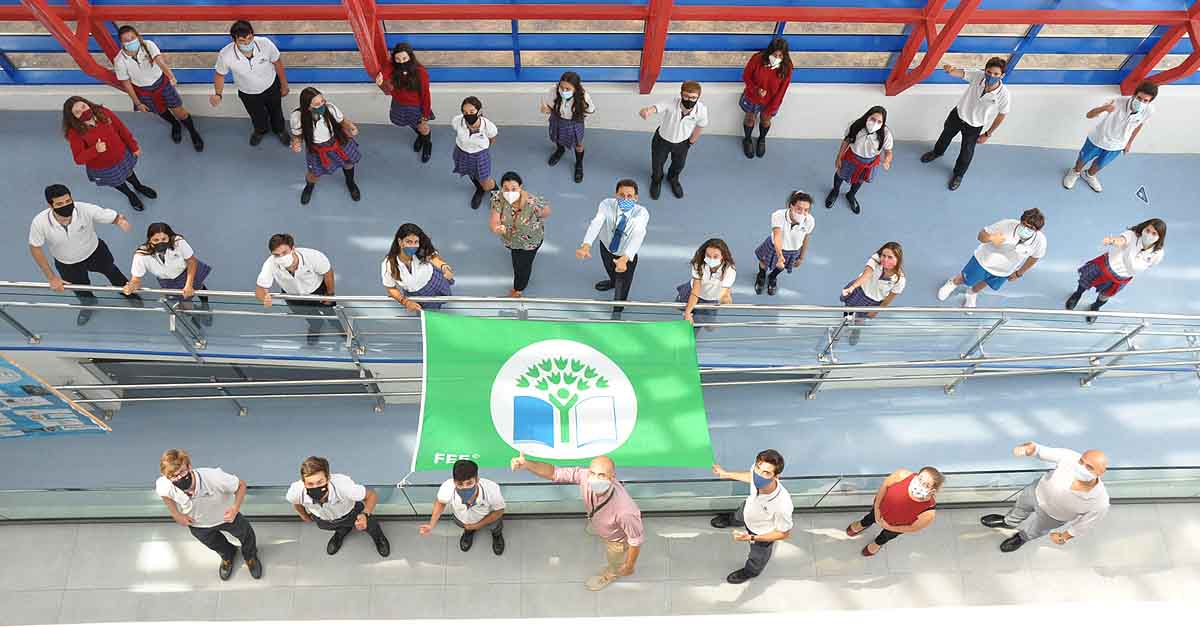 El Centro Inglés, galardonado con la prestigiosa Bandera Verde