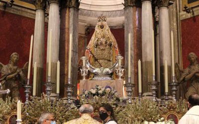 La Virgen de Los Milagros retornará a su Puerto condecorada con la Medalla de Oro de su Archicofradía y Esclavitud