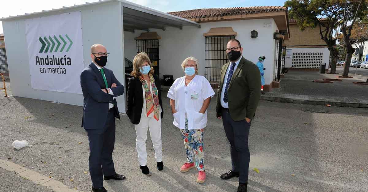 La Junta de Andalucía pone en marcha el punto Auto-Covid en El Puerto