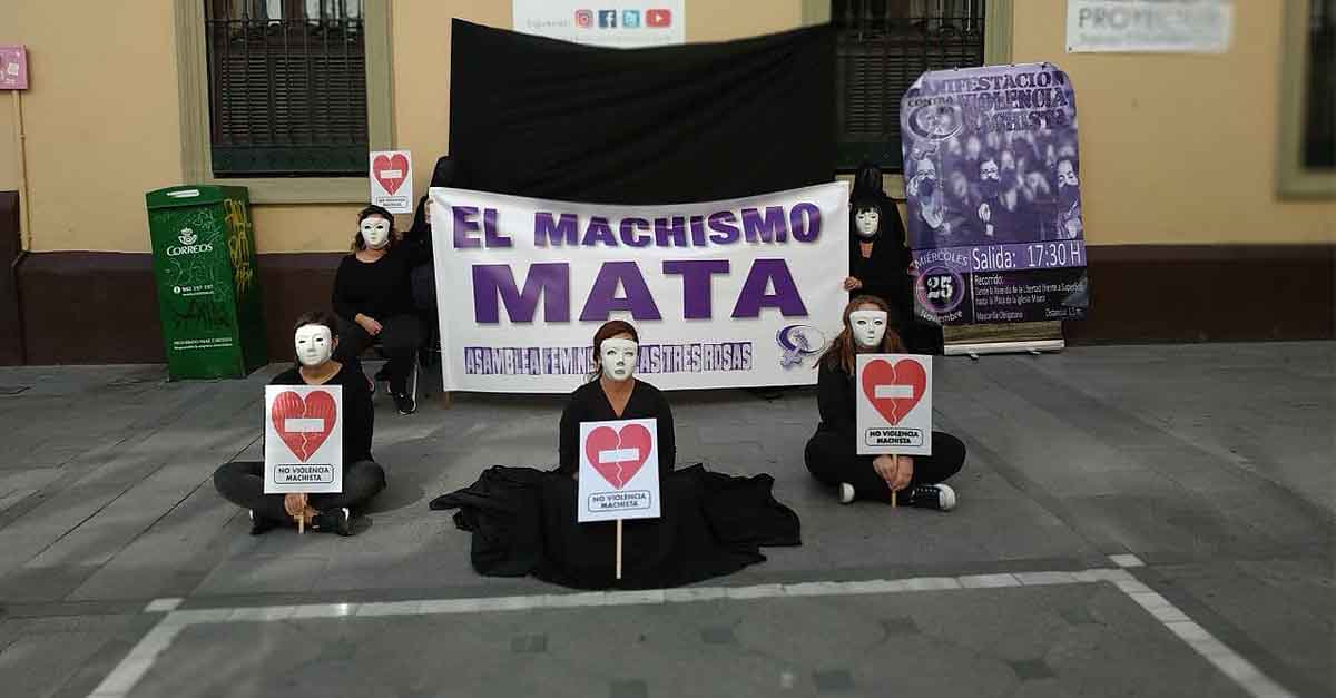 La Asamblea Feminista Las Tres Rosas prepara el 25N en El Puerto