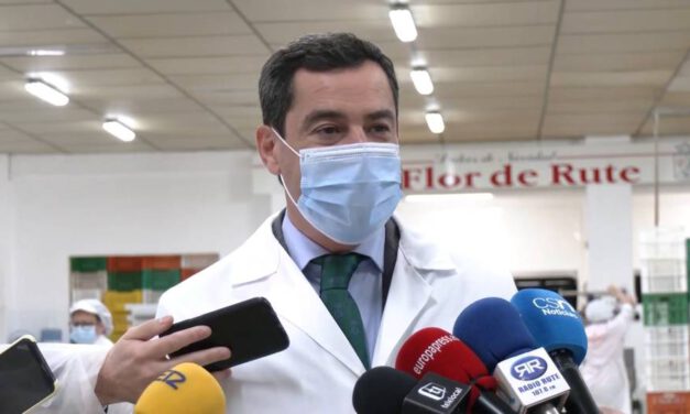 Moreno anima a españoles y andaluces a "consumir y regalar" productos navideños andaluces