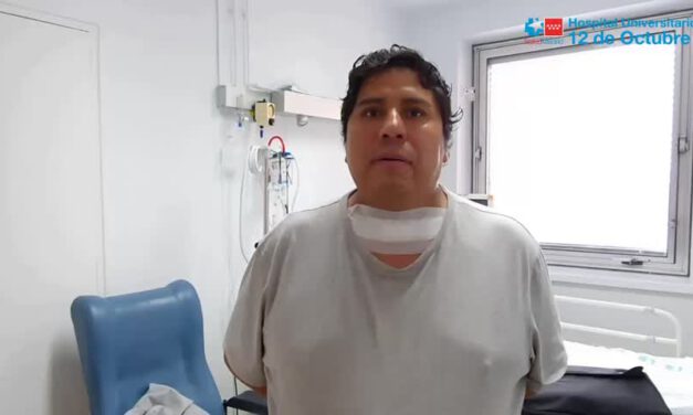 Tras 44 días ingresado por Covid consigue el alta para pasar la Navidad con sus 7 hijos