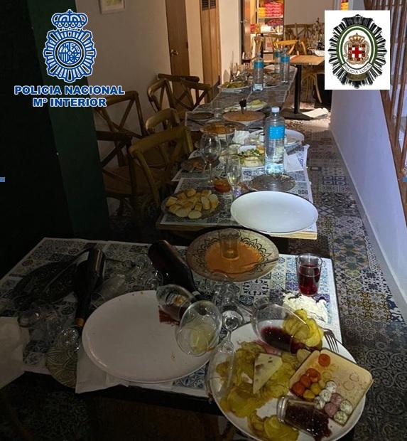 Denuncian a 18 personas por celebrar una fiesta privada en Almería