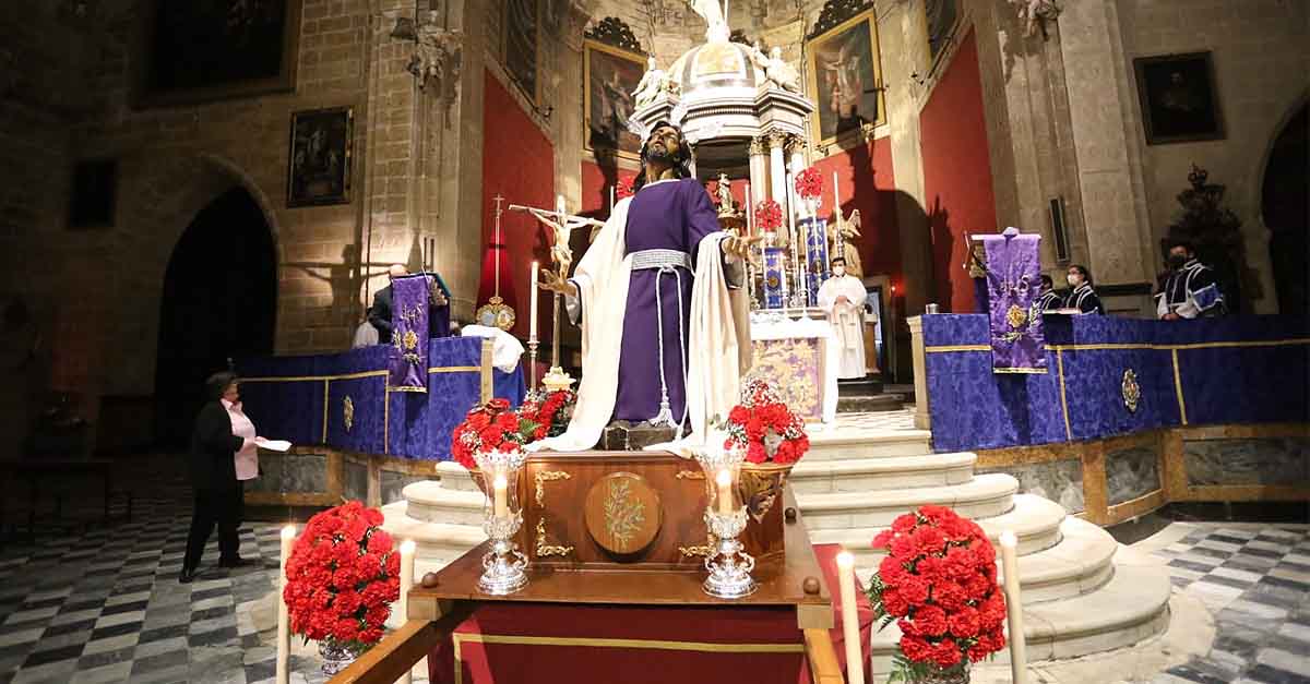 Celebrado el Vía Crucis del Consejo de Hermandades con el Señor de El Olivo como protagonista
