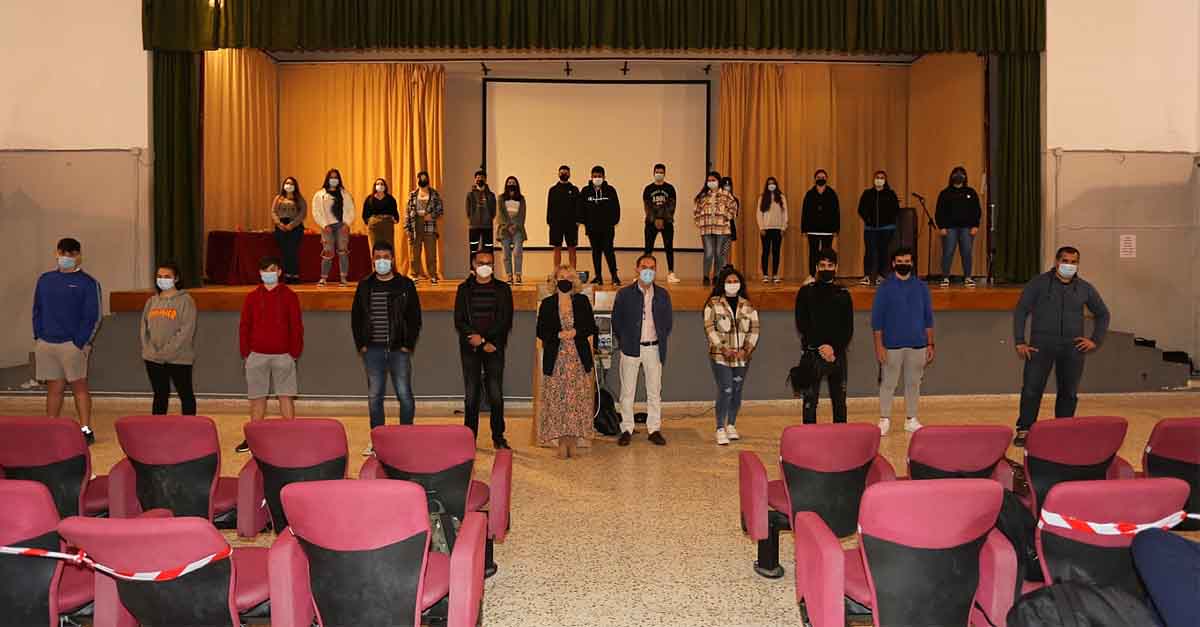 Los alumnos del IES Muñoz Seca reflejan su experiencia sobre la pandemia en el corto 'Aprendimos'