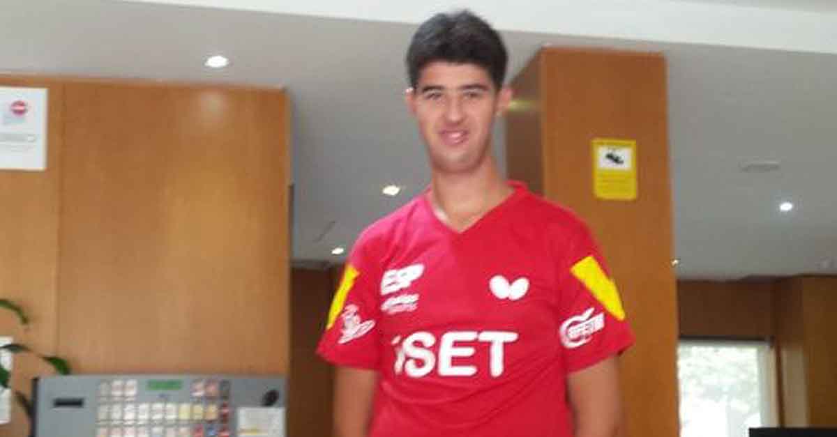 Ceferino Gómez Lomas, "Cefe", jugador del CTM Portuense, nombrado Deportista de Alto Rendimiento