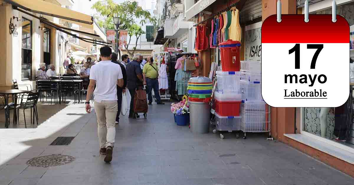El lunes 17 de mayo es laborable en El Puerto, por la suspensión de la Feria