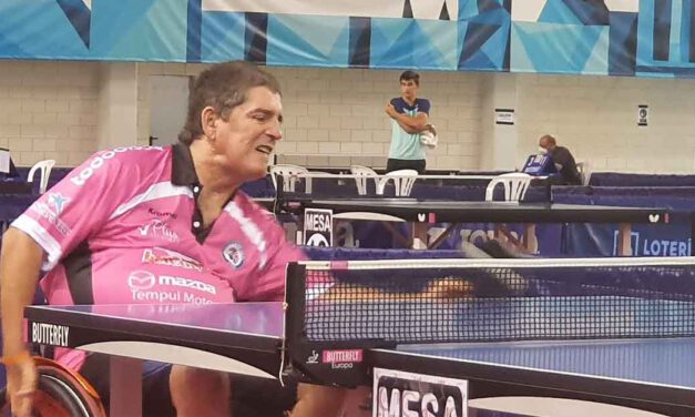 Gran actuación de Alfonso Álvarez en el Torneo Estatal de Antequera de Tenis de Mesa