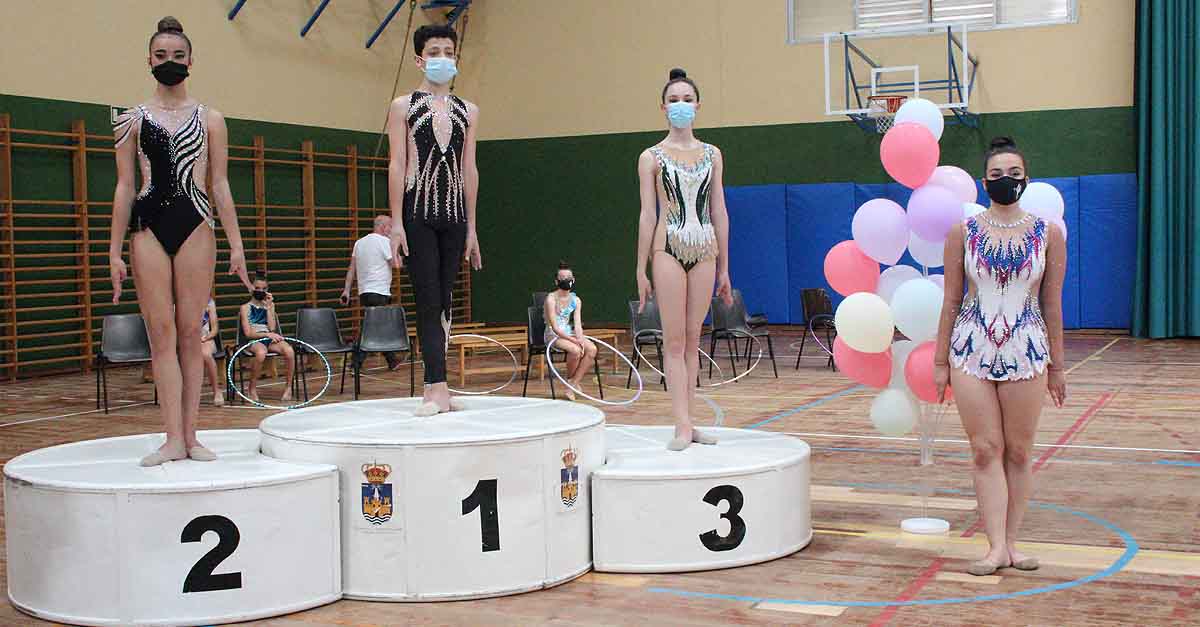 Celebrado el primer mini torneo de gimnasia rítmica del Club Rítmica Ciudad de El Puerto