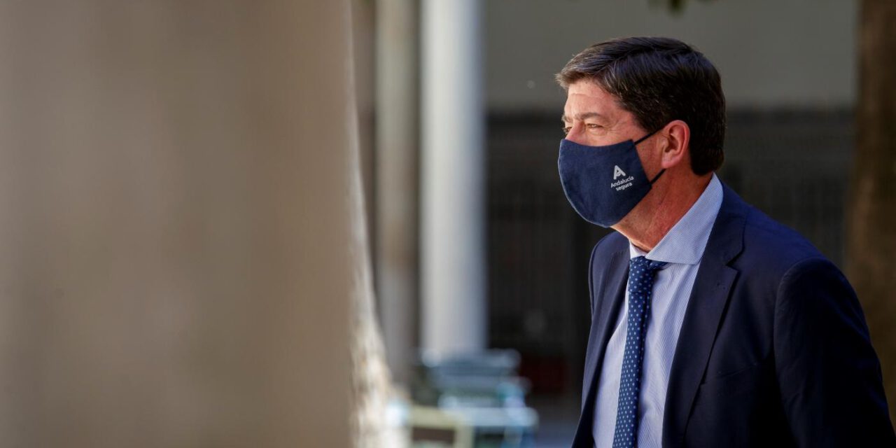 Juan Marín espera "mantener" las restricciones ante la reunión de Comité de Expertos