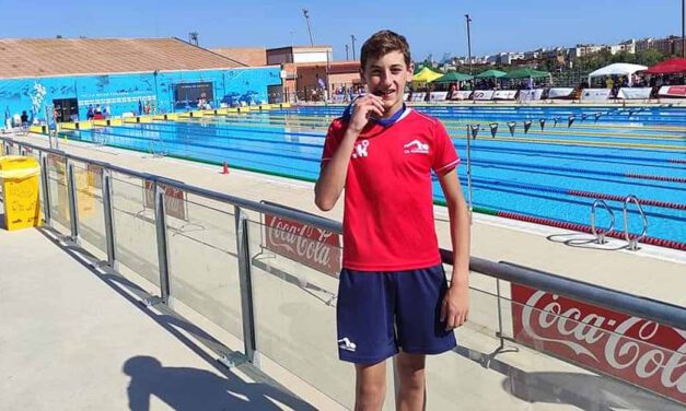 El nadador Nicolás Gilabert, tercer puesto a nivel nacional en 100 metros braza