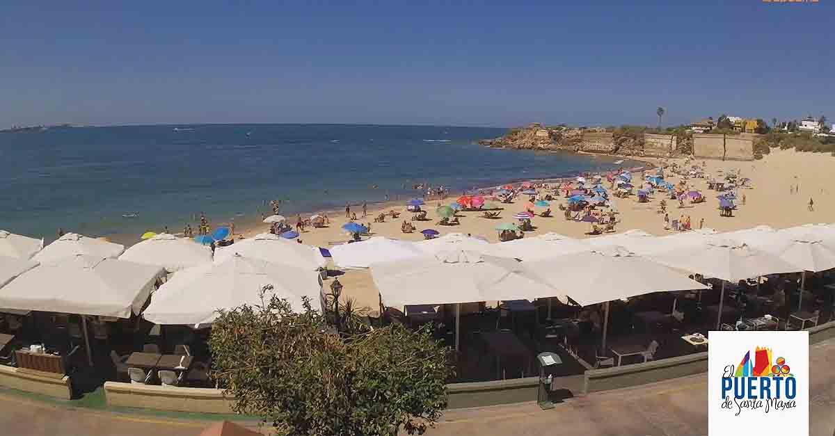 Turismo emitirá imágenes en directo de las playas de El Puerto para promocionarlas a nivel internacional