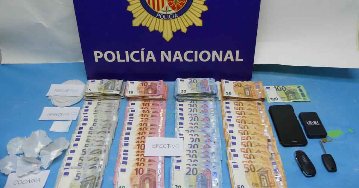 La Policía Nacional desmantela en El Puerto un punto muy activo de venta de droga