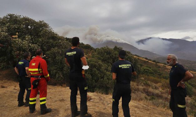 El incendio de Sierra Bermeja ha arrasado 9.670 hectáreas