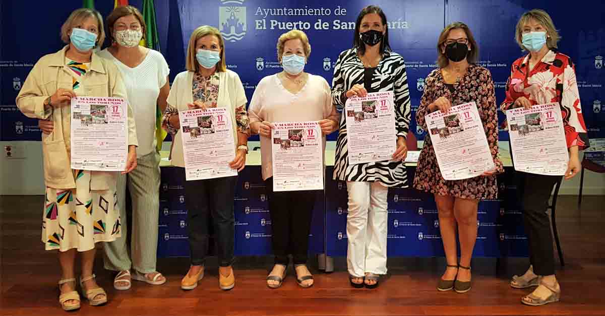 Los Toruños se viste por la V Marcha de la Asociación de Mujeres con Cáncer Bahía